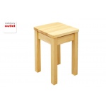 <b>Balti stołek </b> Stołek drewniany sosnowy 45-30cm
