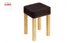 <b>Balti Tap stołek </b> Stołek tapicerowany drewniany 45-30cm