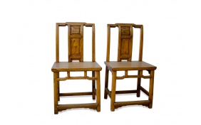 <b>Krzesła 2szt.</b>  Grusza w stylu Szanghajskim  cm:45X38,5X94