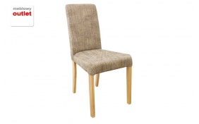 <b>Muuf</b> Krzesło bukowe drewniane z obiciem materiałowym