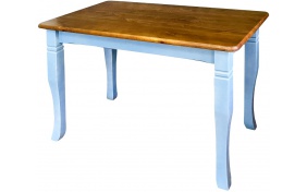 <b>Provancy błękit</b> Stół drewniany sosnowy malowany 120-70- wys. 75cm 