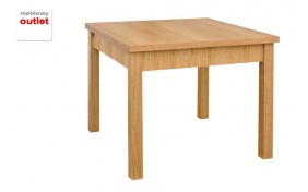 <b>Vano</b> Stół fornirowany bukowy - rozkładany 90-180-90- wys. 75cm