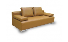 <b>Korfu</b> sofa rozkładana jasny brąz